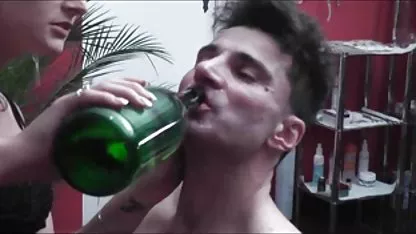 سینه کلان سوپر سکس جذاب ملف, پستان بند, شورت و جوراب ساق بلند